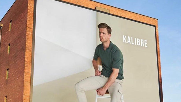 Executive Elegance Takes Center Stage: Kalibre's Spectacular Display on Europe's Largest Billboard