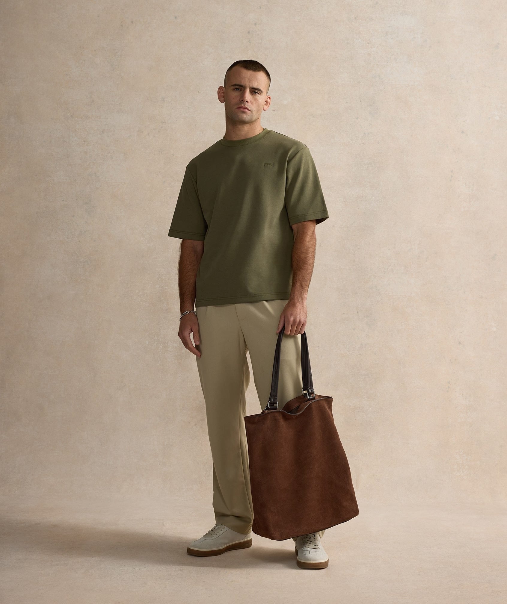 Essential Kalibre Tee - Khaki