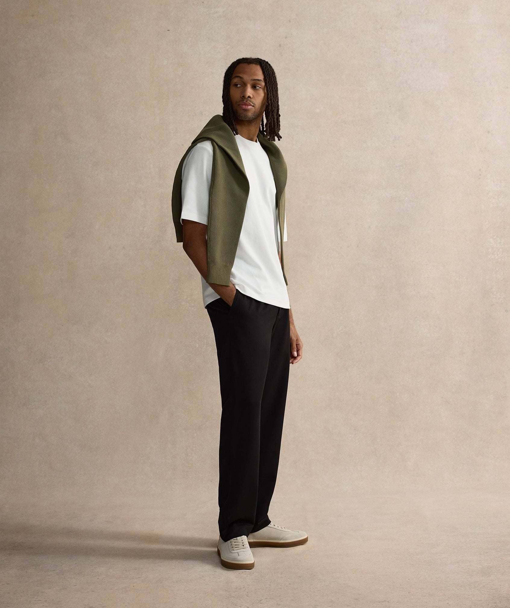 Essential Kalibre Tee - White