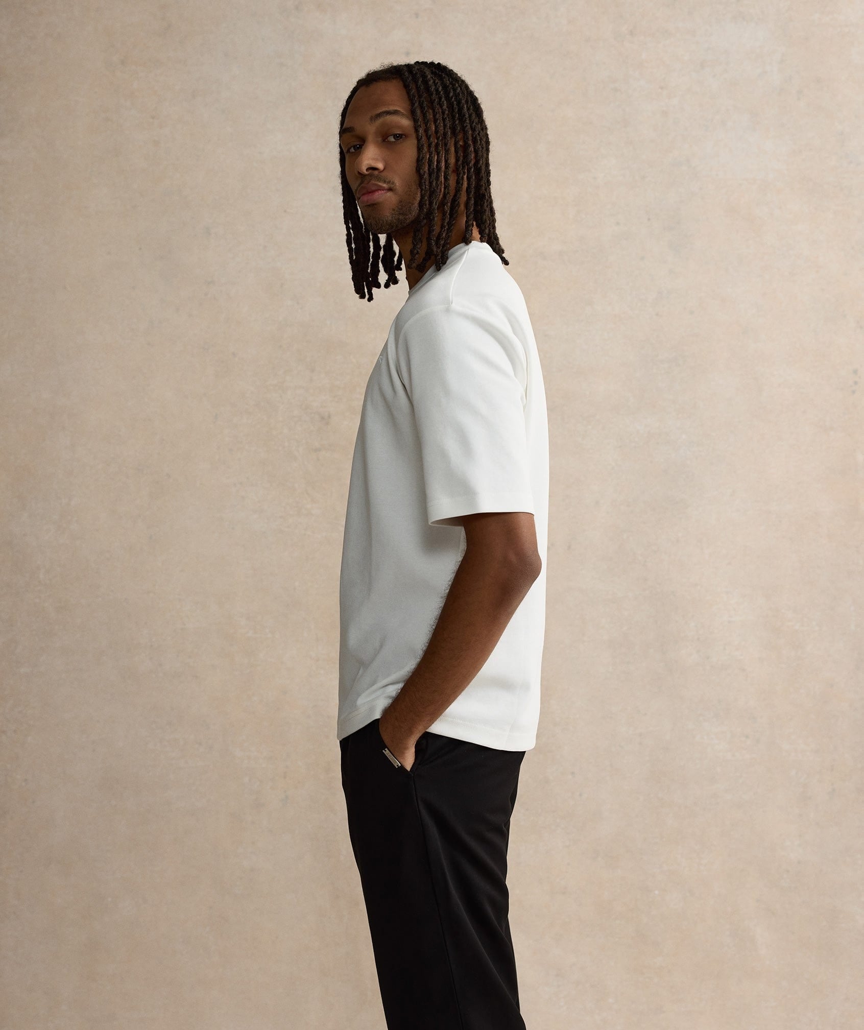Essential Kalibre Tee - White