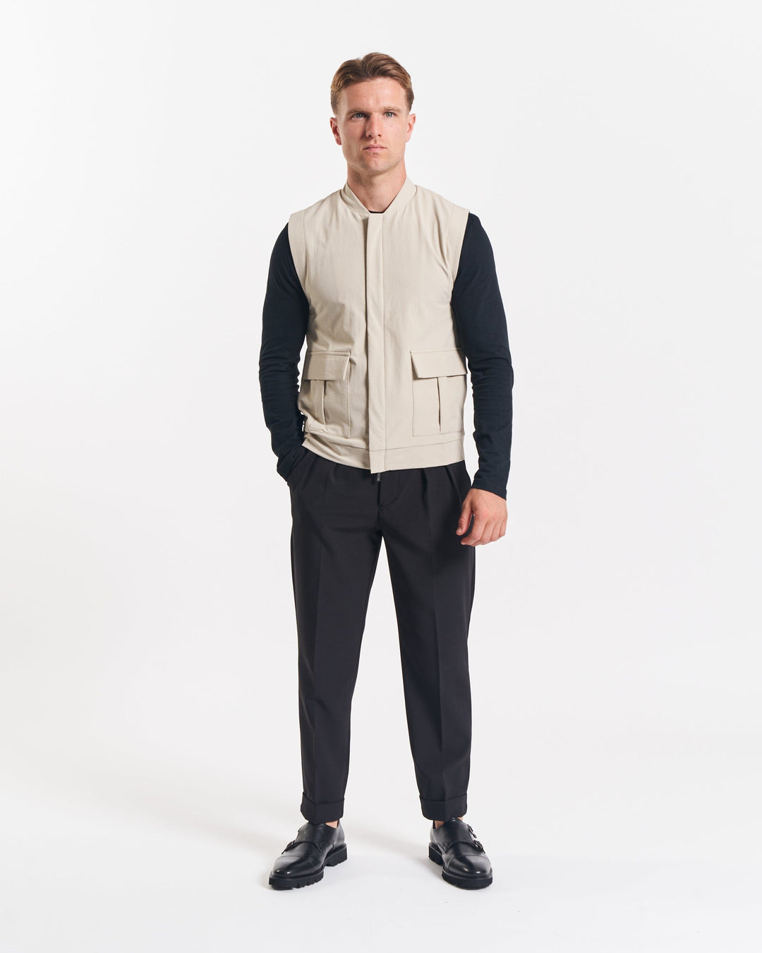 RIVINGTON GILET - STONE