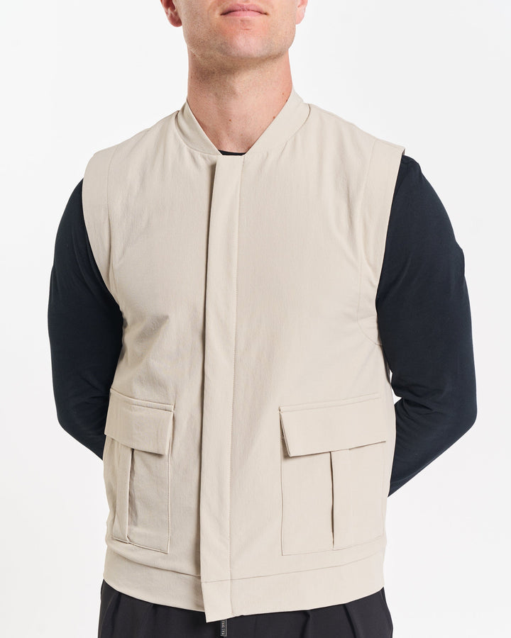 RIVINGTON GILET - STONE