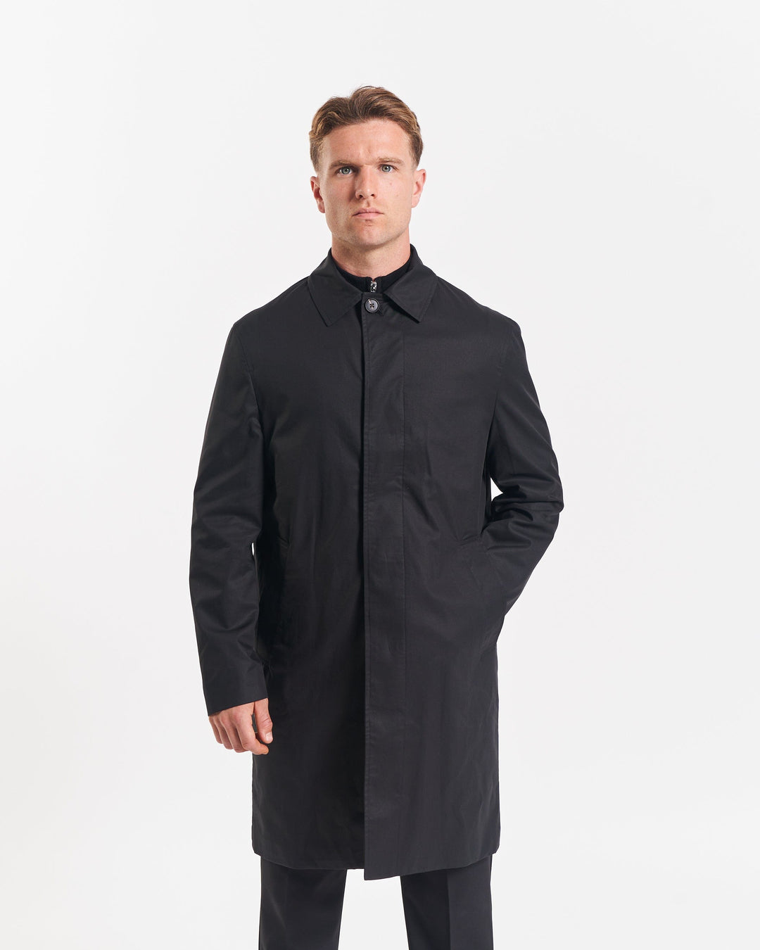 THE LUTHER MAC SHOWERPROOF - BLACK – Kalibre Clothing