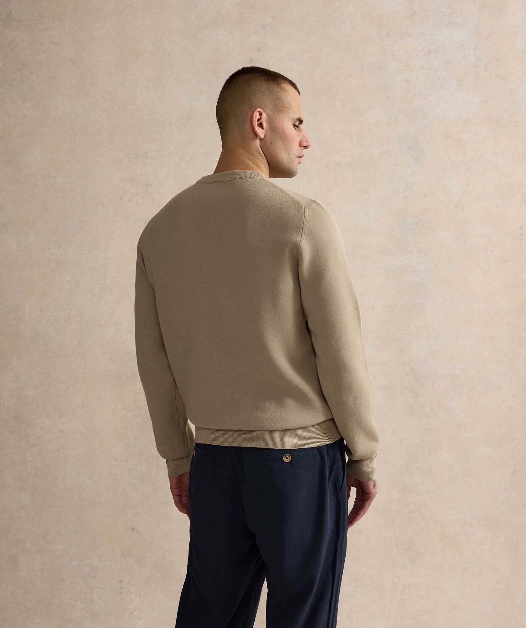 Essential Kalibre Crew - Beige