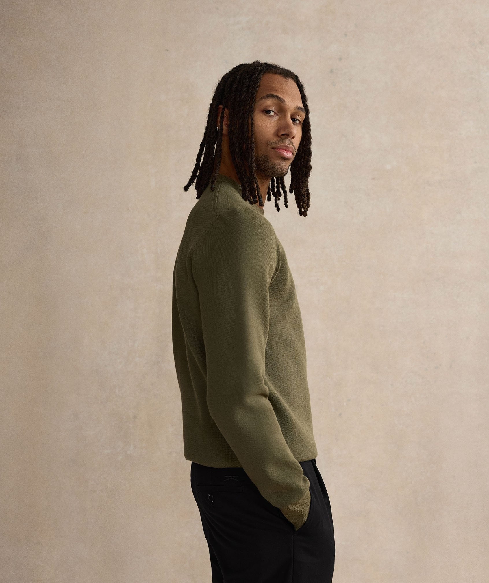 Essential Kalibre Crew - Khaki