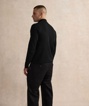 Half Zip Top - Black