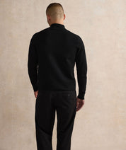 Half Zip Top - Black