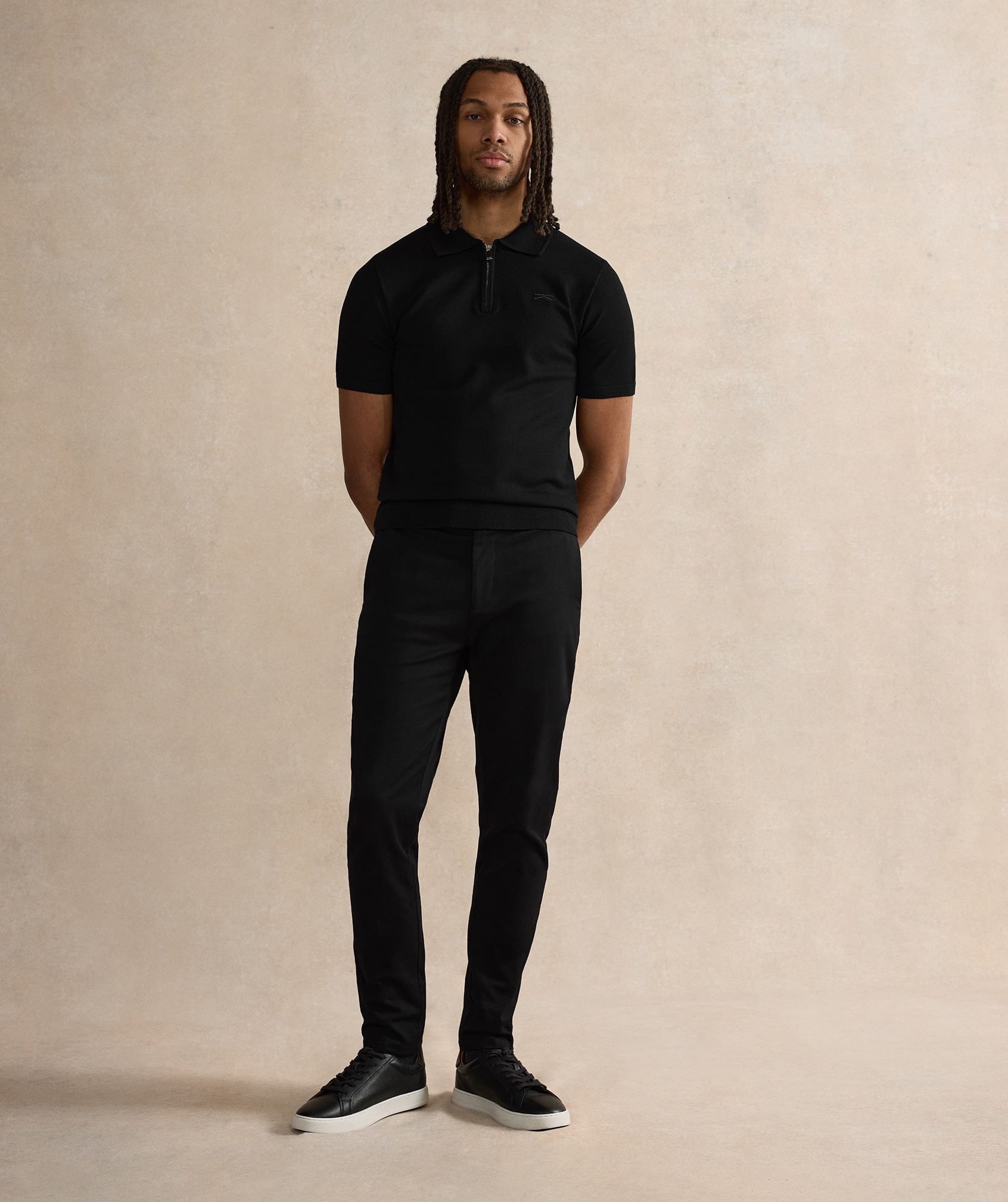 Kalibre Chino Trousers - Black