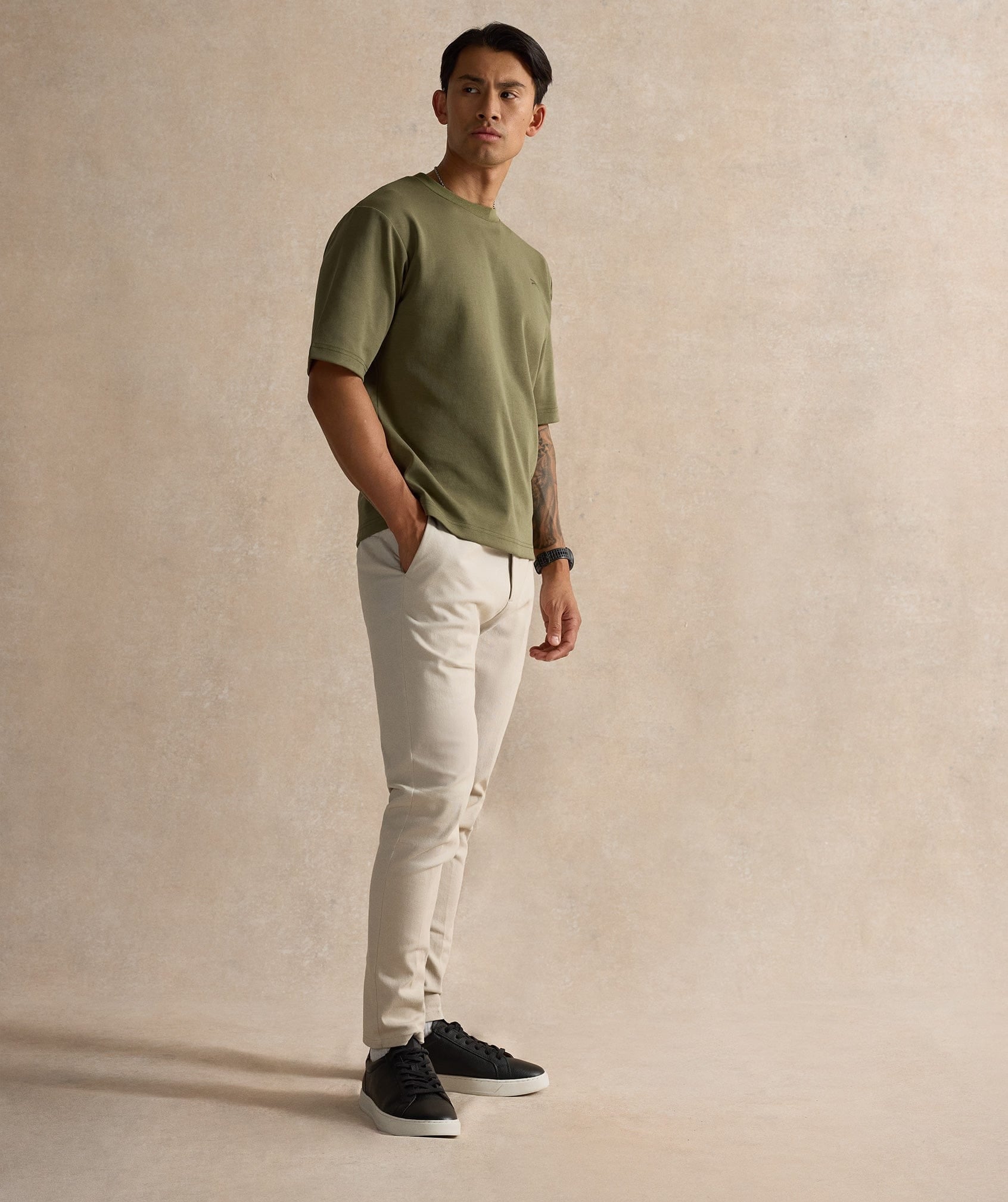 Kalibre Chino Trousers - Stone