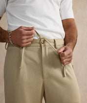Essential Straight Leg Trousers - Beige