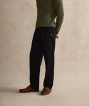 Essential Straight Leg Trousers - Black